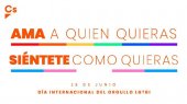 Ciudadanos, con el Día Internacional del Orgullo LGTBi