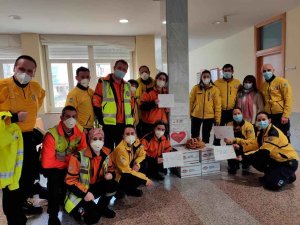 Los trabajadores del SAMUR llegan a Soria