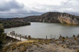 Rescatado un hombre en el embalse de Los Rábanos