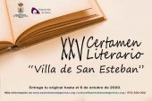 Convocado el XXV Certamen Literario "Villa de San Esteban"