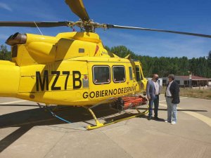 La BRIF de Lubia, apoyo para la extinción de incendios