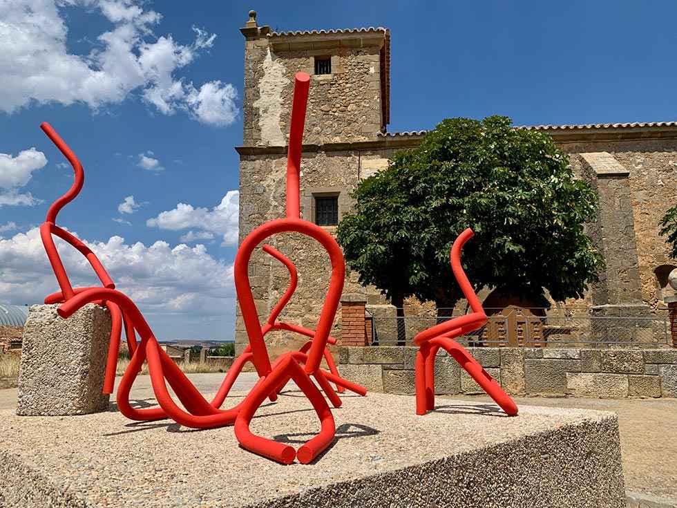 "Vida", de Miguel Ángel Sánchez, en Almarail "Vida", de Miguel Ángel Sánchez, en Almarail