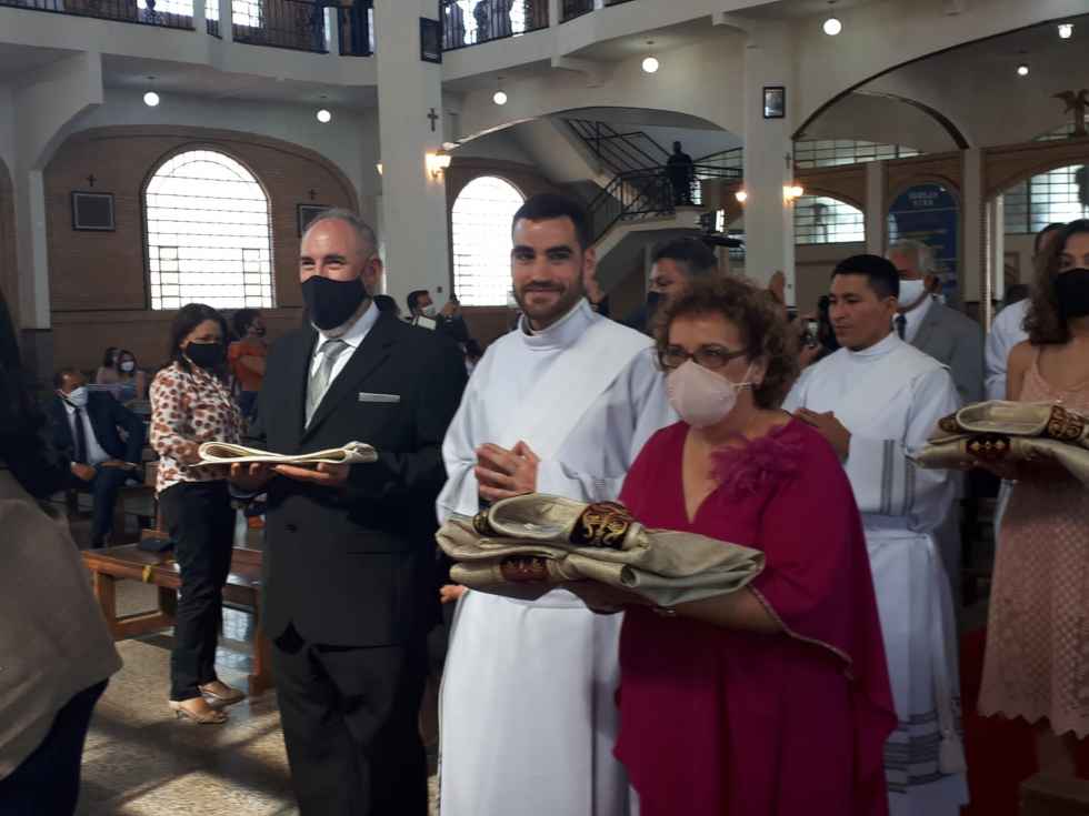 Daniel Campos, ordenado sacerdote en Brasil Daniel Campos, ordenado sacerdote en Brasil