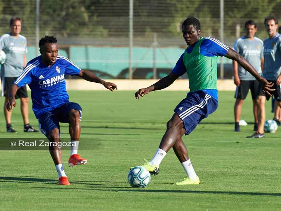 El Zaragoza cede a Bikoro al Numancia El Zaragoza cede a Bikoro al Numancia
