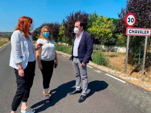 Terminada la mejora de carretera de acceso a Chavaler