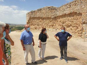 Las obras en el castillo de San Esteban de Gormaz, concluidas este año Las obras en el castillo de San Esteban de Gormaz, concluidas este año