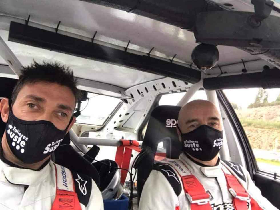 Agustín Álvaro, segundo en Rally Terra de Agua Agustín Álvaro, segundo en Rally Terra de Agua