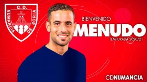 Menudo, delantero para el Numancia