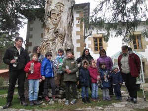 Entrega de premios en el Aula del Bosque