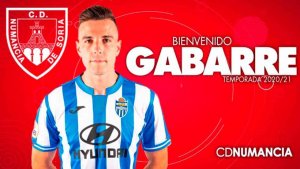 Gabarre, el delantero deseado por el Numancia