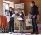 Entrega de premios en el Aula del Bosque