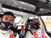 Agustín Álvaro, segundo en Rally Terra de Agua