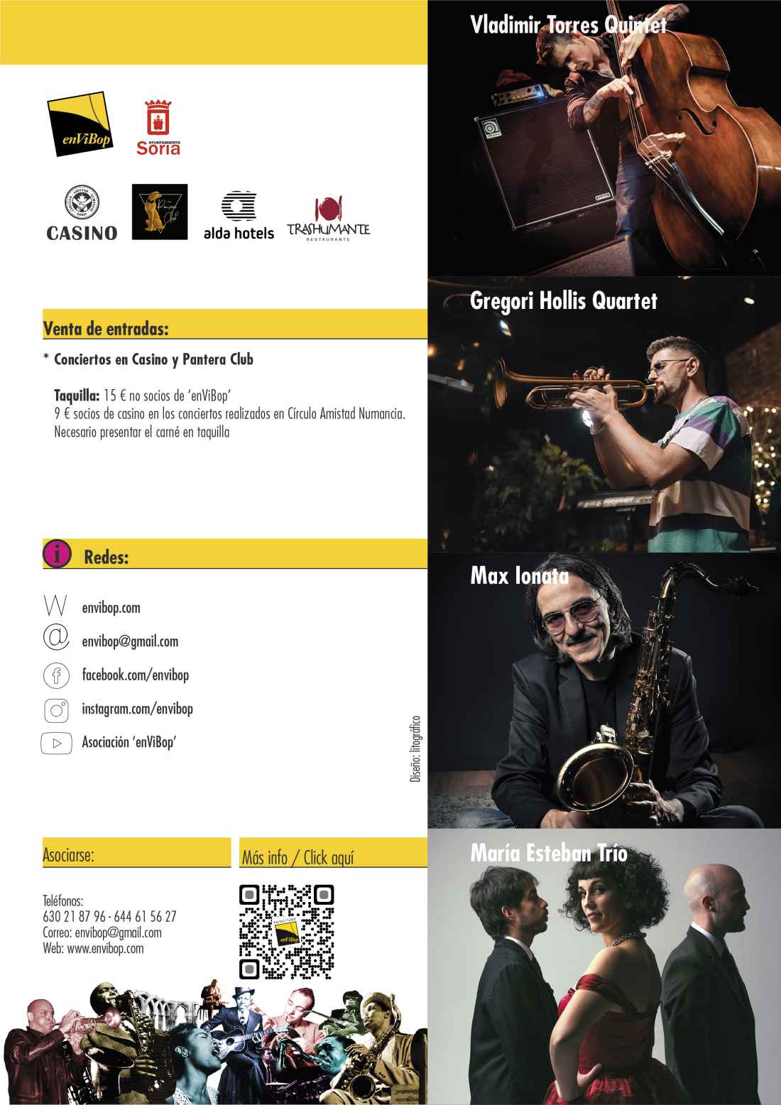 En ViBop presenta su campaña otoñal con cuatro conciertos en directo