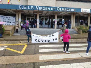 Las movilizaciones por jornada continua siguen en Ólvega Las movilizaciones por jornada continua siguen en Ólvega