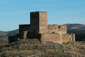El castillo de Magaña, desde el cielo