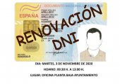 Renovación del DNI con medidas sanitarias