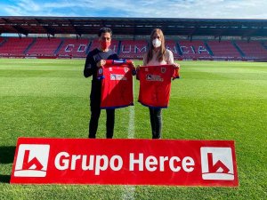 Grupo Herce renueva su colaboración con el Numancia