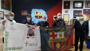 Peña Barcelonista Soriana: solidaridad por partida doble