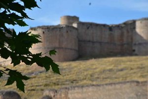 El castillo de Berlanga, desde el cielo