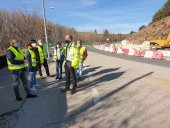 El subdelegado conoce las obras de N-234