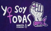 25-N: graffiti y carteles reivindicativos de AI 25-N: graffiti y carteles reivindicativos de AI