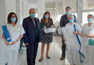 Reconocimiento para el servicio de Geriatría