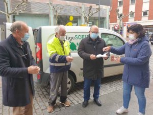 El Gobierno distribuye 22.000 mascarillas