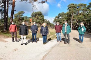 Reparadas dos pistas forestales en Cabrejas del Pinar 