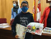 Ganadores del Concurso de Postales navideñas en San Esteban