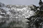 La Laguna Negra, tomada por la nieve