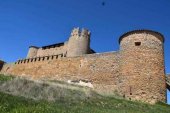 El castillo de Almenar de Soria, desde el aire