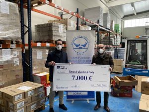 Donación del Grupo Herce al Banco de Alimentos