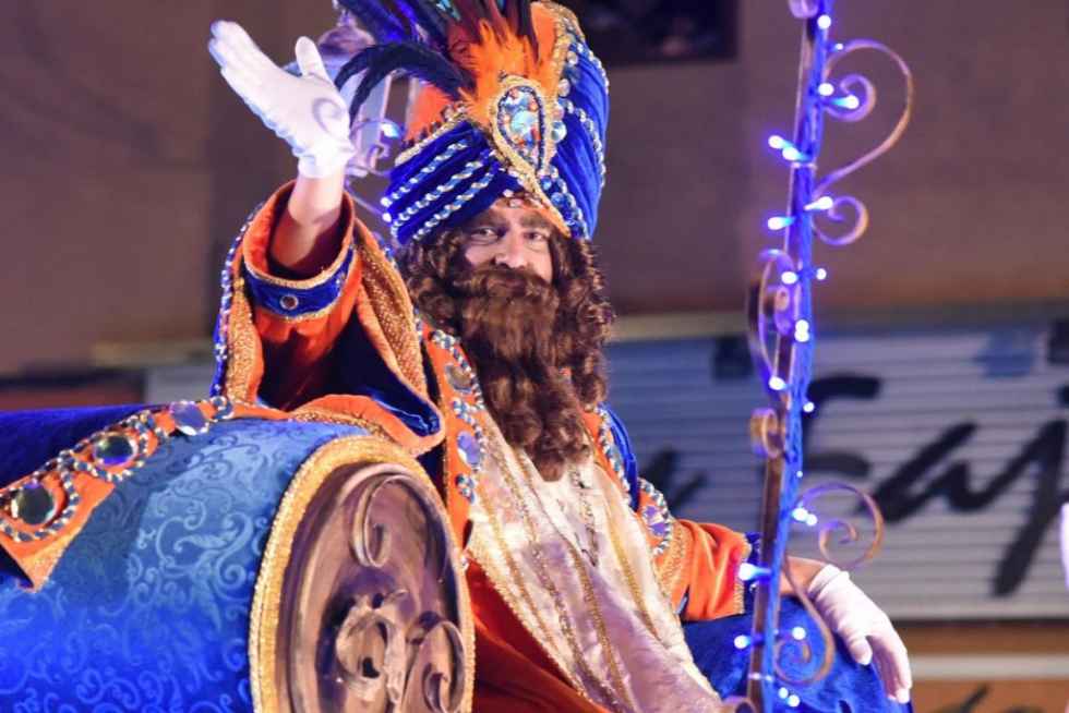 Los Reyes Magos adaptan recepción con niños Los Reyes Magos adaptan recepción con niños