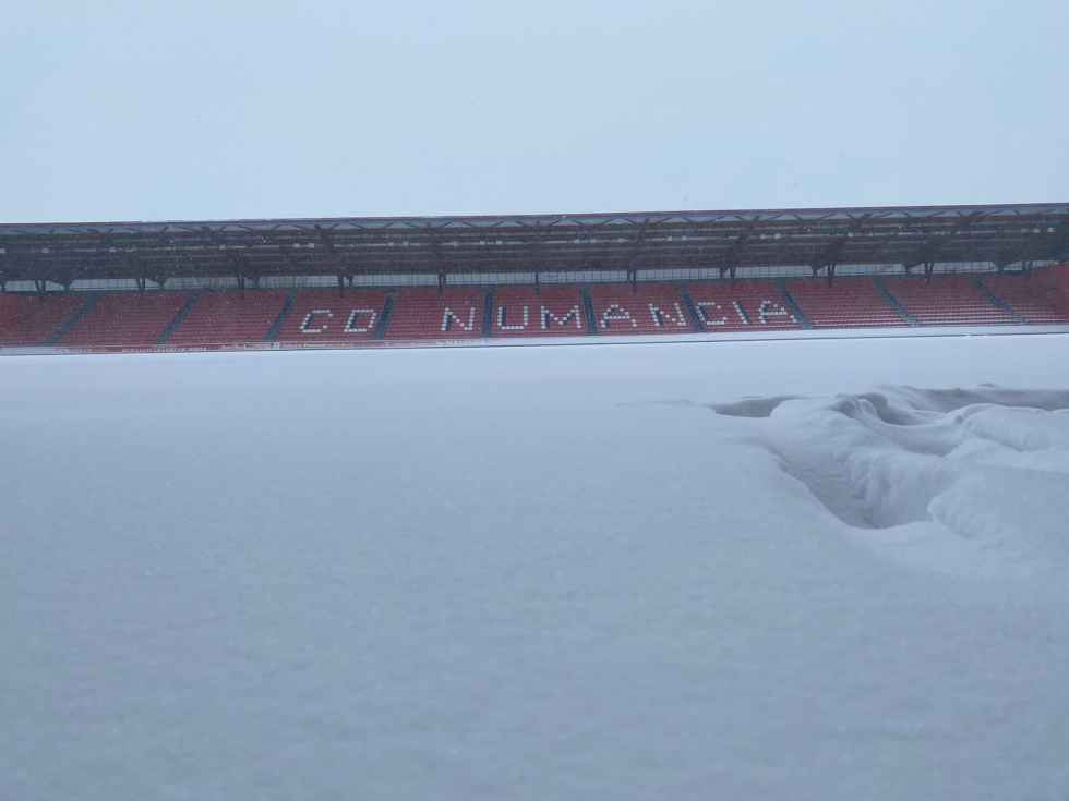 Aplazado el partido del Numancia frente a Covadonga