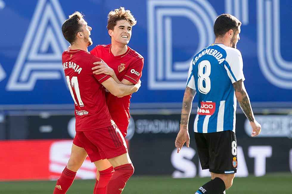 Javi Martínez marca con Osasuna en Copa