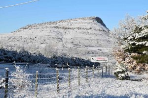 El frío polar congela la provincia