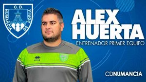 Alex Huerta toma las riendas del Numancia