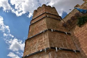 Monteagudo acondiciona su castillo para exposiciones