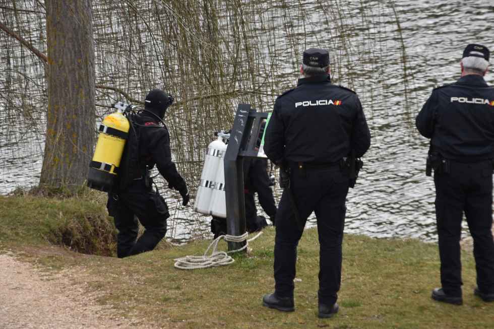 Los GEO localizan al joven ahogado en Duero Los GEO localizan al joven ahogado en Duero