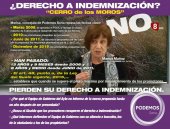 Podemos pide informe sobre pérdida de indemnización