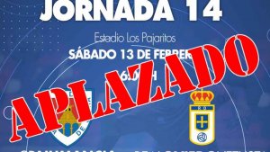 Numancia-Oviedo B, aplazado