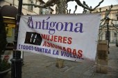 Antigona denuncia la lacra social de violencia machista