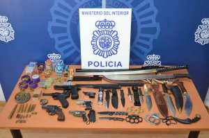 Intervenidas numerosas armas en vivienda de Soria