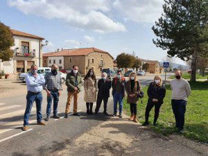 Diputación finaliza mejora de carretera de Almajano