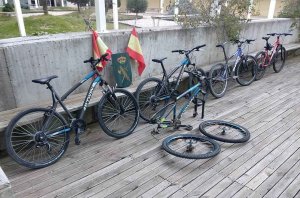 Investigadas dos personas por hurto de 6 bicicletas