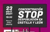 Concentración en Madrid contra despoblación