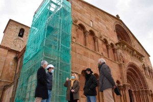 La Junta repara contrafuerte de iglesia de Santo Domingo