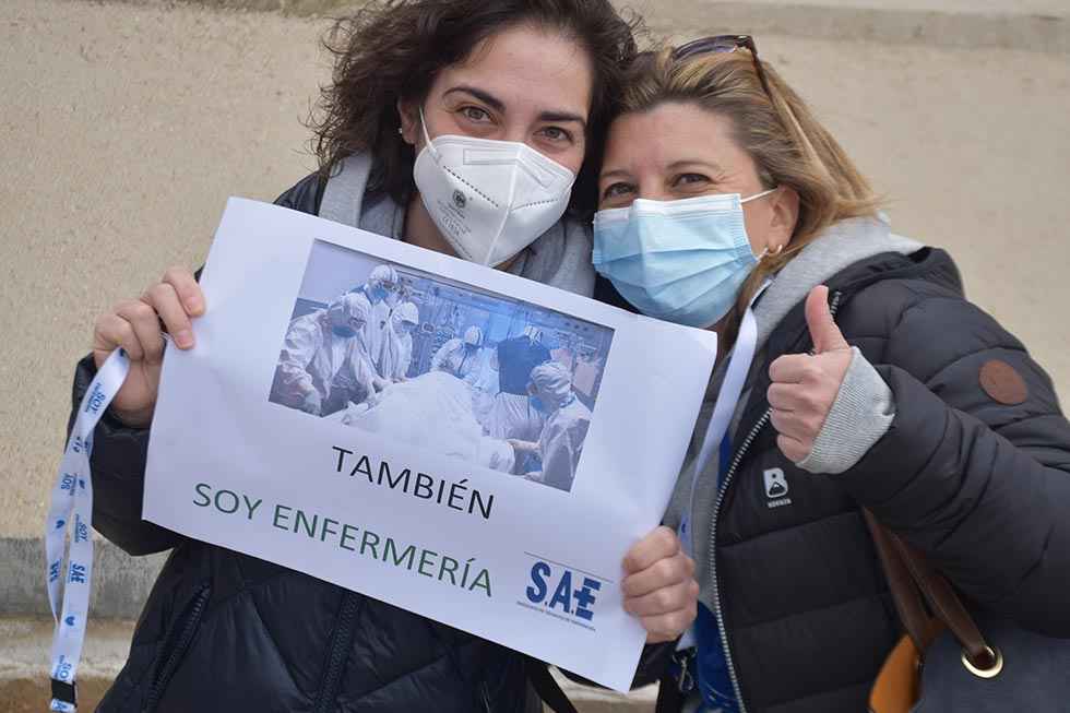 Los técnicos de Enfermería reivindican su labor Los técnicos de Enfermería reivindican su labor