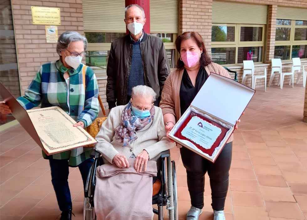 Nueva centenaria en San Esteban de Gormaz
