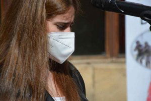 Irene Montes, ganadora de "Carta a un Militar"